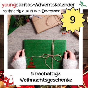 5 nachhaltige Weihnachtsgeschenke